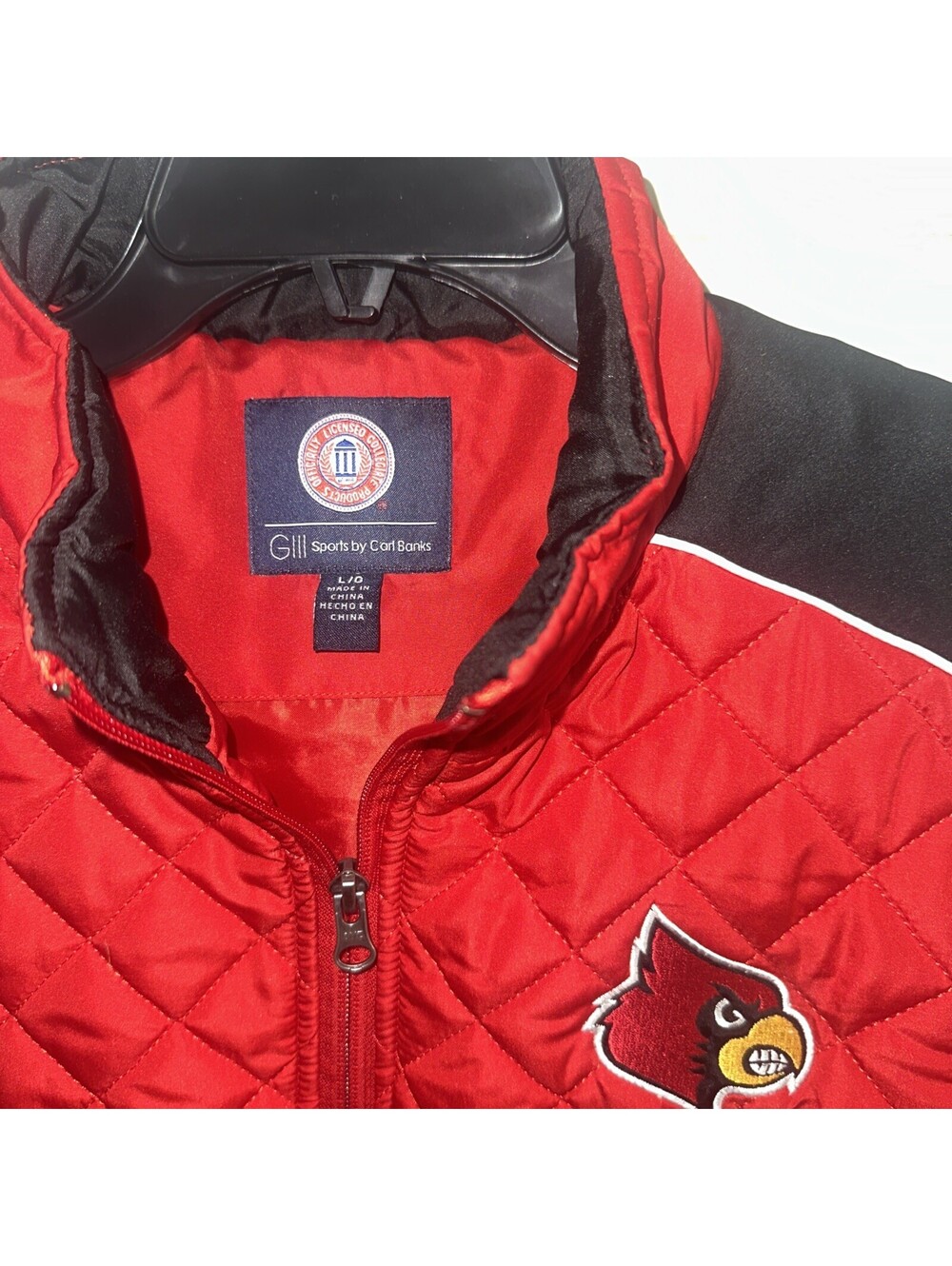 Women's Louisville Cardinals G-III Sports by Carl Banks Athletic Vest large - Picture 2 of 3